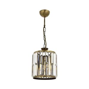 Luster na reťazi CRYSTALLINE 1xE27/6W/230V bronzový 683AVN1165 vyobraziť