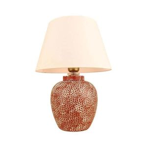 Stolná lampa RAMZES 1xE27/40W/230V krémová/červená 687HMY2380 vyobraziť