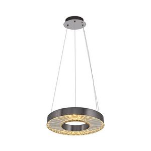 LED luster na lankách JESI LED/35W/230V 3000K pr. 40 cm strieborný 701CHD1389 vyobraziť