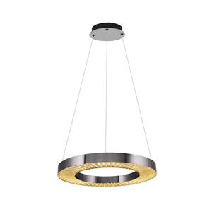 LED luster na lankách JESI LED/35W/230V 3000K priemer 60 cm strieborný 701CHD1391 vyobraziť