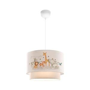 Detský luster CANDY 1xE27/40W/230V biela/hnedá 780SGN4659 vyobraziť