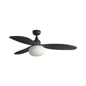 FARO Barcelona FARO 34301-11L - Stropný látor PALMA 1xE27/15W/230V hnedý pr. 129 cm IP44 + diaľkové ovládanie 34301-11L+3L019 vyobraziť