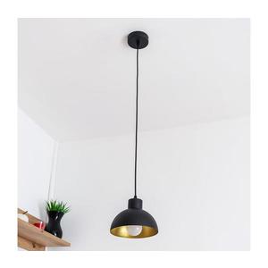 Závesný luster VESPER na lanku 1xE27/15W/230 priemer 18 cm čierna/zlatá W-KM 1808S/1 BK+GO vyobraziť