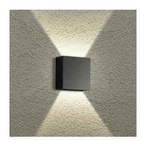 BRILAGI - LED vonkajšie nástenné svietidlo DOUBLERAY LED/4W/230V čierne IP65 BRI245 vyobraziť