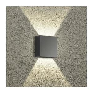 Brilagi – LED vonkajšie nástenné svietidlo DOUBLERAY, LED 4 W / 230 V, antracit, krytie IP65 BRI246 vyobraziť