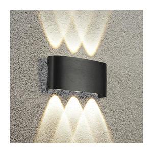 Brilagi - LED Vonkajšie nástenné svietidlo FLAREBOX LED/6W/230V čierna IP65 BRI252 vyobraziť