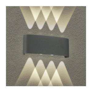 Brilagi - LED vonkajšie nástenné svietidlo FLAREBOX LED/8W/230V antracit IP65 BRI256 vyobraziť