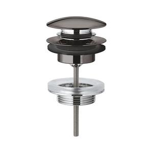 GROHE 65807A00 - Odpadová súprava s uzáverom pre umývadlá s prepadom, grafit 65807A00 vyobraziť