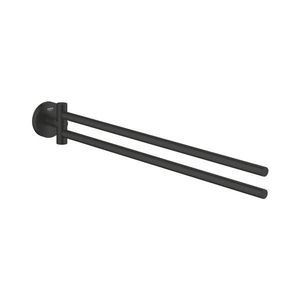 GROHE 411832430 - Držiak na uteráky START 439 mm čierny 411832430 vyobraziť
