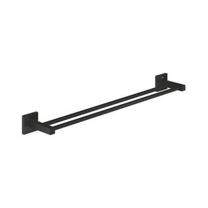 GROHE 411042430 - Dvojramenný držiak na uteráky START CUBE 654 mm čierny 411042430 vyobraziť