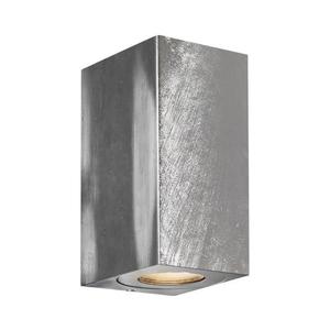 Nordlux - Vonkajšie nástenné svietidlo CANTO 2xGU10/28W/230V IP44 strieborné 49731031 vyobraziť