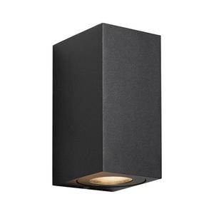 Nordlux - Vonkajšie nástenné svietidlo CANTO 2xGU10/28W/230V IP44 čierne 49731203 vyobraziť