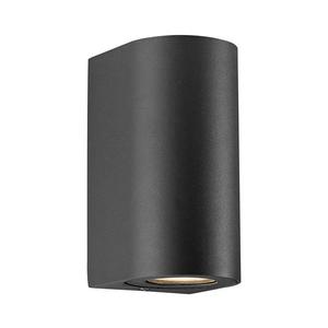 Nordlux - Vonkajšie nástenné svietidlo CANTO 2xGU10/28W/230V IP44 čierne 49721203 vyobraziť