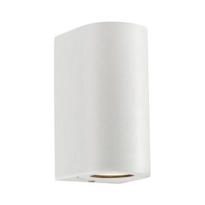 Nordlux - Vonkajšie nástenné svietidlo CANTO 2xGU10/28W/230V IP44 biela 49721001 vyobraziť