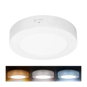WD240-W - LED panel 2v1 LED/12W/230V 3000/4000/6000K, priemer 17 cm, IP54, biela WD240-W vyobraziť