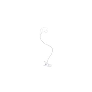 WO66-W - LED stmievateľná stolná lampa s klipom LED/8W/230V 3000/4000/5000K biela WO66-W vyobraziť
