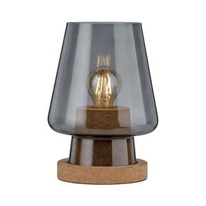 Paulmann 79736 - 1xE27/20W Stolná lampa IBEN 230V dymová 79736 vyobraziť