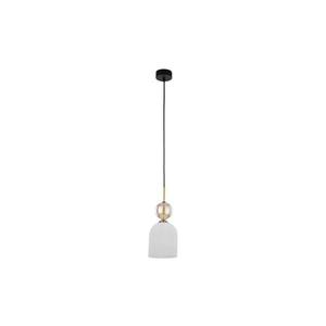 Luster na lanku SOPHIA 1xE14/10W/230V čierna/dymovo-béžová/biela 11020 vyobraziť