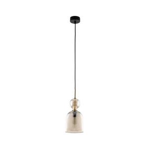 Závesný luster SOPHIA 1xE14/10W/230V čierna/dymovo-béžová 11039 vyobraziť