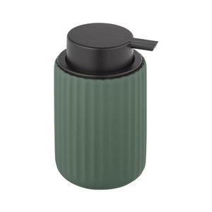 WENKO 24807100 - Dávkovač mydla BELLUNO 8x13, 5 cm zelená/čierna 24807100 vyobraziť
