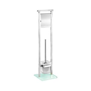 WENKO 22992100 - WC kefa DEBAR 18x73 cm nerez/satin/biela 22992100 vyobraziť