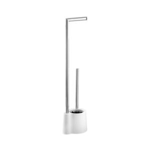 WENKO 22989100 - WC kefa AVOLA 13x70 cm nerez/biela/strieborná 22989100 vyobraziť