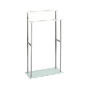 WENKO 23438100 - Stojan na uteráky DEBAR 20x83 cm nerezová oceľ/satén/biela 23438100 vyobraziť