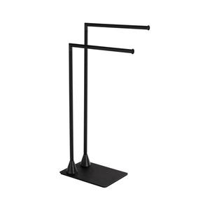 WENKO 23711100 - Stojan na uteráky HELLA 41 x 79 cm čierny 23711100 vyobraziť