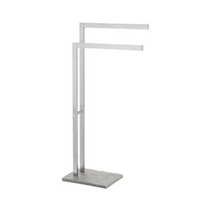 WENKO 20603100 - Stojan na uteráky GRANIT 43, 5x86, 5 cm nerezová oceľ/satén/sivá 20603100 vyobraziť