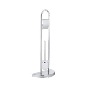 WENKO 16608100 - WC kefa COSENZA 33x84 cm lesklý chróm/satén 16608100 vyobraziť