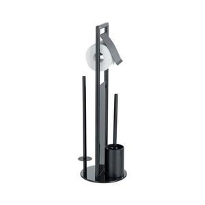 WENKO 24982800 - sada na WC RAVINA 20x70 cm nerez/čierna 24982800 vyobraziť
