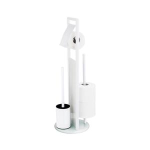 WENKO 24983800 - WC súprava RAVINA 20x70 cm nerez/biela 24983800 vyobraziť