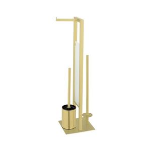 WENKO 26034100 - Sada na WC RIVALTA 18x70 cm nerez/zlatá/biela/čierna 26034100 vyobraziť