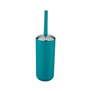 WENKO 21225100 - kefa na WC BRASIL 10x37 cm tyrkysová/lesklý chróm 21225100 vyobraziť