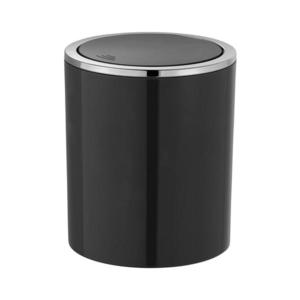 WENKO 23934100 - Kôš INCA 14x16, 8 cm čierny/lesklý chróm 23934100 vyobraziť