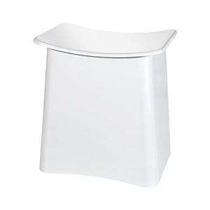WENKO 22949100 - Stolička WING 45x48 cm biela/čierna 22949100 vyobraziť