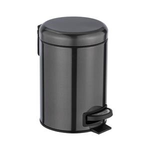 WENKO 24035100 - Kôš LEMAN 17x25 cm nerezová oceľ/čierna 24035100 vyobraziť