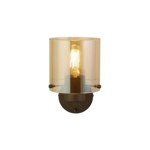 Searchlight 88912-1MO - Nástenné svietidlo SWEDEN 1xE27/60W/230V hnedá/dymová 88912-1MO vyobraziť