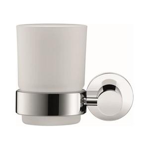 Duravit 99191000 - Nástenný držiak na zubné kefky D-CODE ľavý, lesklý chróm 0099191000 vyobraziť