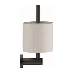 Duravit 99154600 - Držiak toaletného papiera D-CODE matná čierna 0099154600 vyobraziť