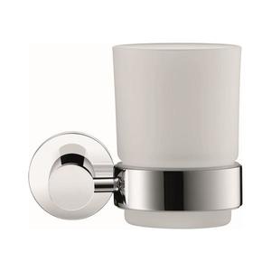 Duravit 99201000 - Nástenný držiak na zubné kefky D-CODE pravý lesklý chróm 0099201000 vyobraziť