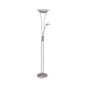 Brilliant - LED stmievateľná stojacia lampa FINN 2xLED/13W/230V matný chróm G93035/13 vyobraziť
