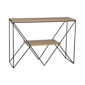 Eglo 424016 - Odkladací stolík OTAWARA 77x106 cm hnedá/čierna 424016 vyobraziť