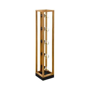 Eglo 32148 - Stojacia lampa BLACKCROWN 5xE27/40W/230V hnedá 32148 vyobraziť