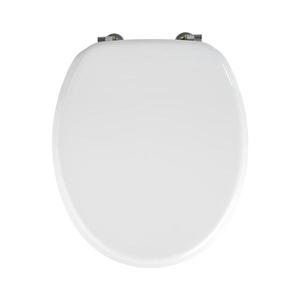 WENKO 154008100-WC sedátko VALENCIA 43x36 cm biela/strieborná 154008100 vyobraziť