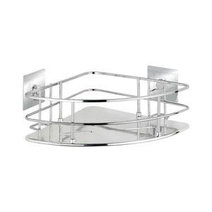 WENKO 23856800-Polica TURBO-LOC QUADRO ED. 27, 5x19, 3 cm nerez/lesklý chróm 23856800 vyobraziť