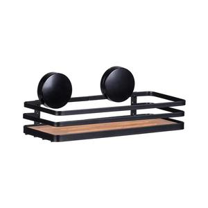 WENKO 24979800-Polica ALBA 26, 5x12, 5 cm čierna/hnedá 24979800 vyobraziť