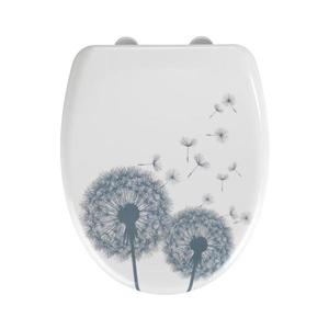WENKO 22409100-WC sedadlo ASTERA 45x38 cm pestrofarebné/strieborné 22409100 vyobraziť