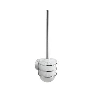 WENKO 18768100-WC WC súprava TURBO-LOC okrúhla, oceľná, 10x37, 5 cm, lesklý chróm/biela 18768100 vyobraziť