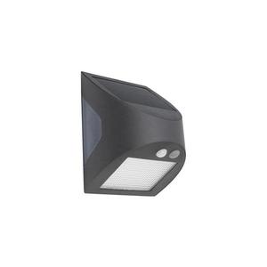 LED solárne nástenné svietidlo so senzorom LED/3W/3, 7V 1200 mAh IP54 antracit LS225 vyobraziť